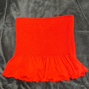 Rue 21 size small red strapless top